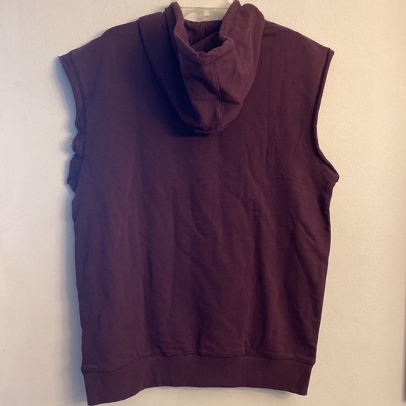 YoungLA Sleeveless Pullover Hoodie Sweatshirt Vest Bodybuilding Workout Gym Ray - Picture 8 of 14